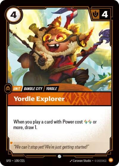 Riftbound Spiritforged - 100/221 Yordle Explorer Common