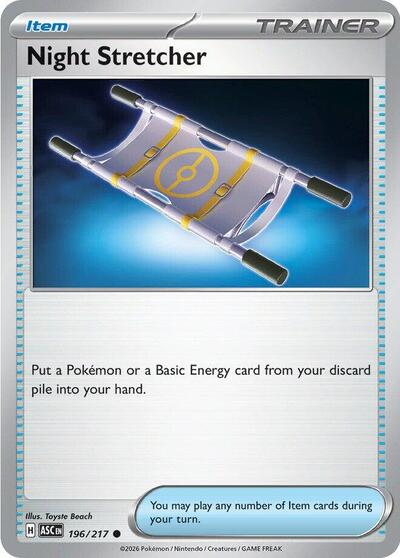 Mega Evolution Ascended Heroes - 196/217 Night Stretcher Common