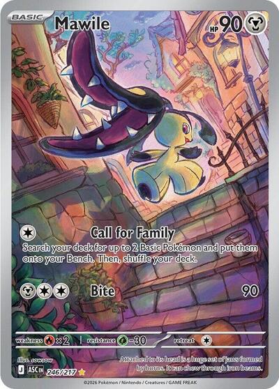 Mega Evolution Ascended Heroes - 246/217 Mawile Illustration Rare