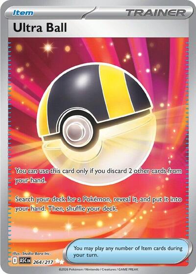 Mega Evolution Ascended Heroes - 264/217 Ultra Ball Ultra Rare