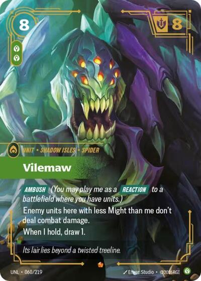 Riftbound- Unleashed - Vilemaw 060/219 Epic