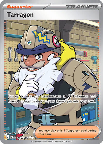 Mega Evolution Perfect Order - 116/088 Tarragon - 116/088 Ultra Rare