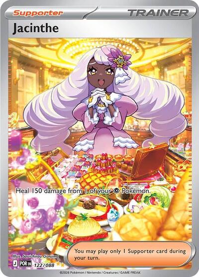 Mega Evolution Perfect Order - 122/088 Jacinthe - 122/088 Special Illustration Rare