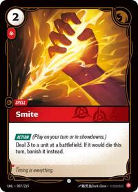 Riftbound - Unleashed - Smite 007/219 Common