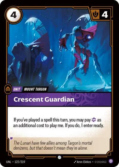 Riftbound - Unleashed - Crescent Guardian 122/219 Common