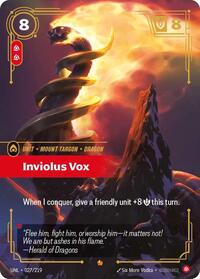 Riftbound- Unleashed - Inviolus Vox 027/219 Epic
