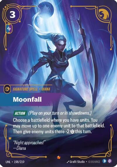 Riftbound- Unleashed - Moonfall 198/219 Epic