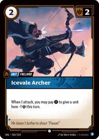 Riftbound - Unleashed - Icevale Archer 065/219 Common