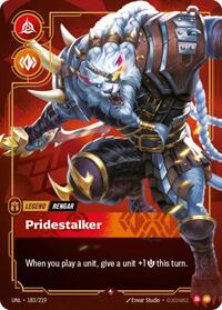 Riftbound- Unleashed - Rengar - Pridestalker 183/219 Rare