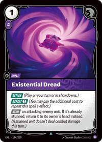 Riftbound - Unleashed - Existential Dread 134/219 Uncommon