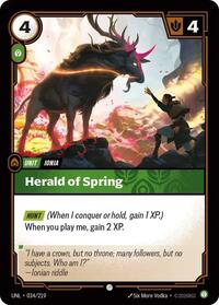 Riftbound - Unleashed - Herald of Spring 034/219 Common
