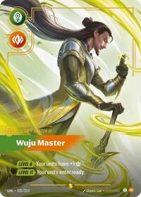 Riftbound- Unleashed - Master Yi - Wuju Master (Overnumbered) 231/219 Showcase