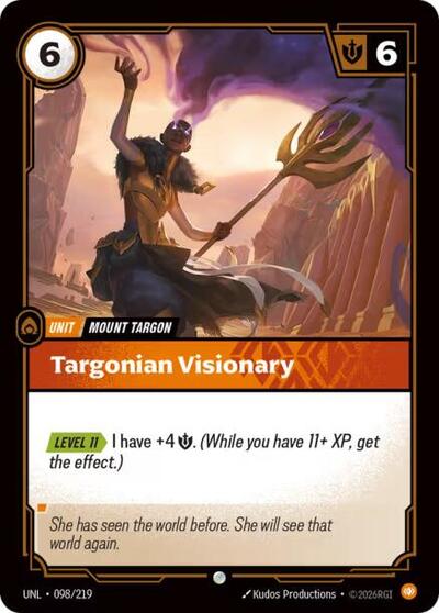 Riftbound - Unleashed - Targonian Visionary 098/219 Common
