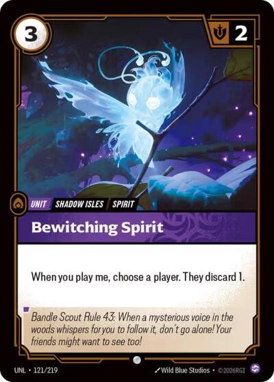 Riftbound - Unleashed - Bewitching Spirit 121/219 Common
