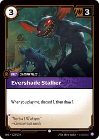 Riftbound - Unleashed - Evershade Stalker 123/219 Common