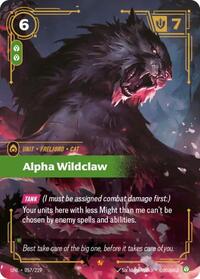 Riftbound- Unleashed - Alpha Wildclaw 057/219 Epic