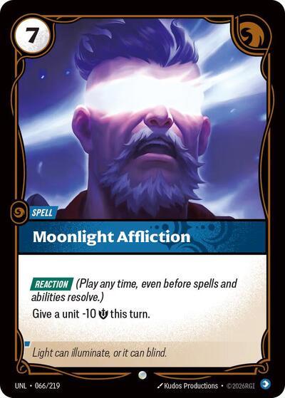 Riftbound - Unleashed - Moonlight Affliction 066/219 Common