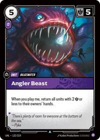 Riftbound - Unleashed - Angler Beast 132/219 Uncommon
