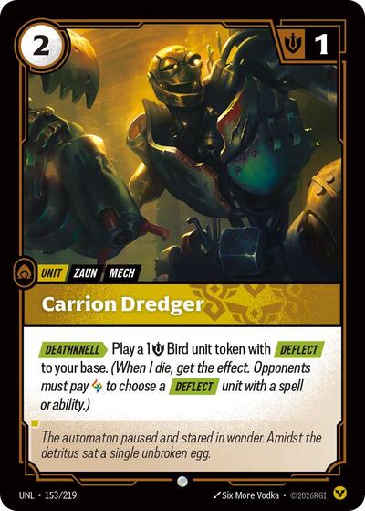 Riftbound - Unleashed - Carrion Dredger 153/219 Common