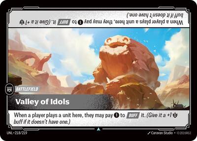Riftbound - Unleashed - Valley of Idols 218/219 Uncommon