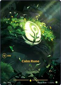 Riftbound- Unleashed - Calm Rune (R02a) R02a Showcase