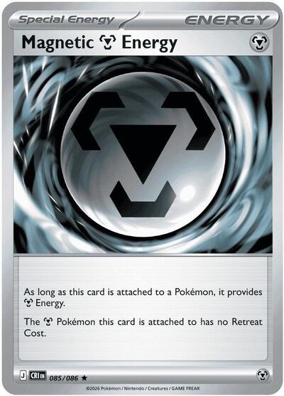 Mega Evolution Chaos Rising - 085/086 Magnetic M Energy Rare