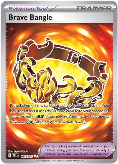 Mega Evolution Pitch Black - 104/084 Brave Bangle Ultra Rare