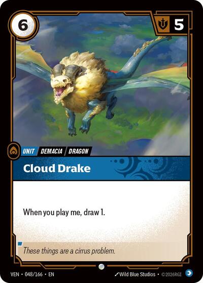 Vendetta - 048/166 Cloud Drake Common