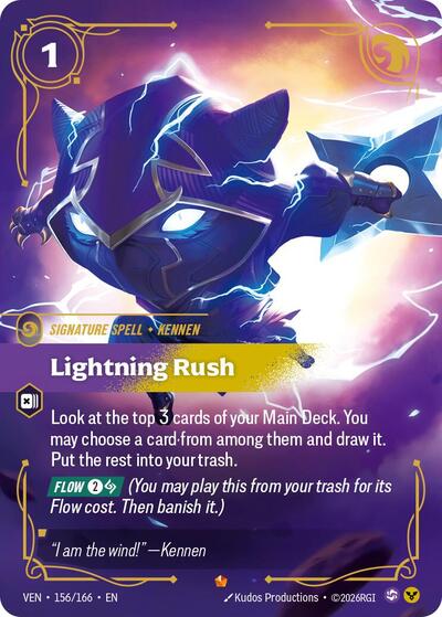 Vendetta - 156/166 Lightning Rush Epic