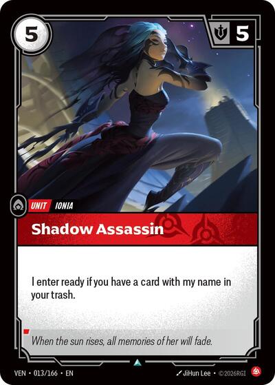 Vendetta - 013/166 Shadow Assassin Uncommon