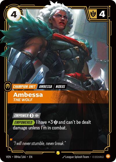 Vendetta - 084a/166 Ambessa Showcase
