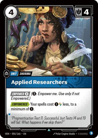 Vendetta - 055/166 Applied Researchers Uncommon