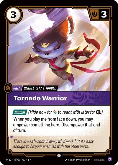 Vendetta - 099/166 Tornado Warrior Common