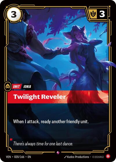 Vendetta - 020/166 Twilight Reveler Rare