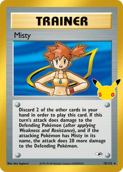 ME: 30th Celebration - 018/132 Misty Classic Collection