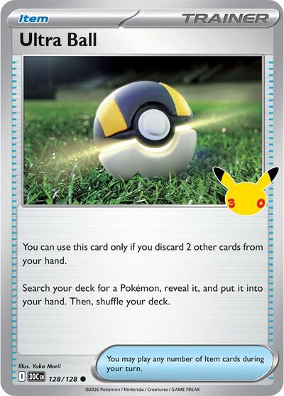 30th Celebration - 128/128 Ultra Ball Common