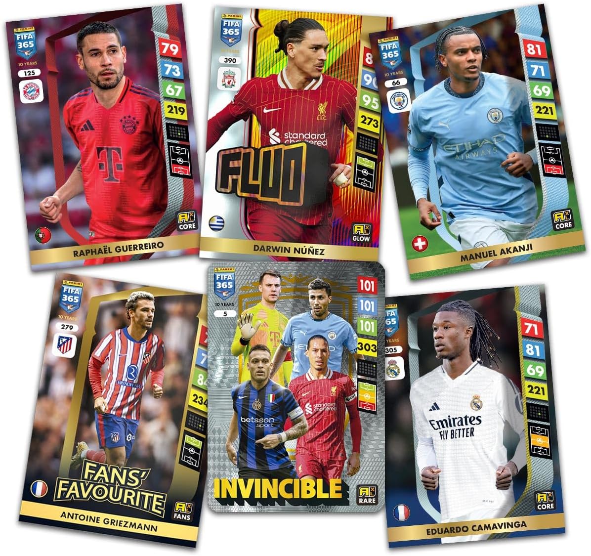 2025 Panini FIFA 365 Adrenalyn XL Soccer Booster Box