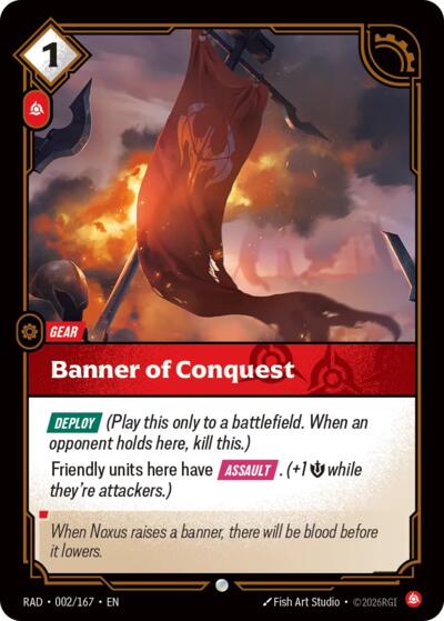 Radiance - 002/167 Banner of Conquest Common