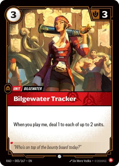 Radiance - 003/167 Bilgewater Tracker Common