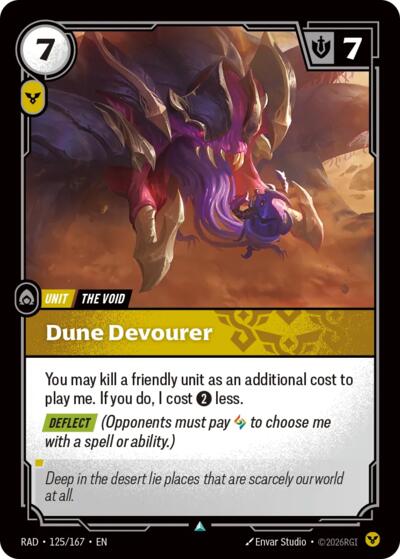 Radiance - 125/167 Dune Devourer Uncommon