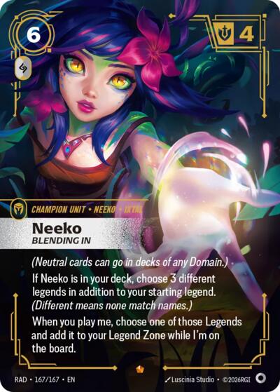 Radiance - 167/167 Neeko, Bleeding In Epic