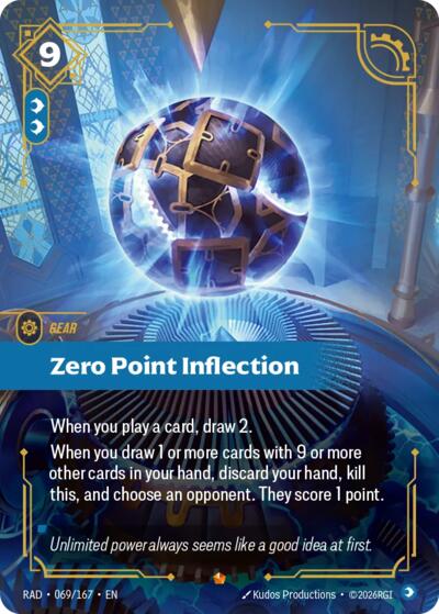 Radiance - 069/167 Zero Point Inflection Epic