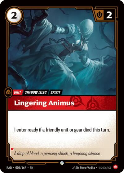 Radiance - 005/167 Lingering Animus Common