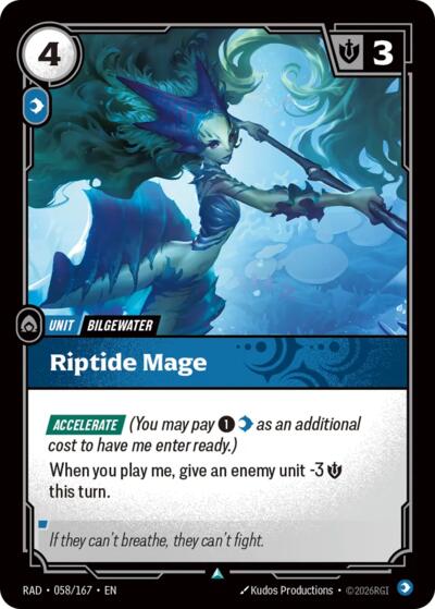 Radiance - 058/167 Riptide Mage Uncommon