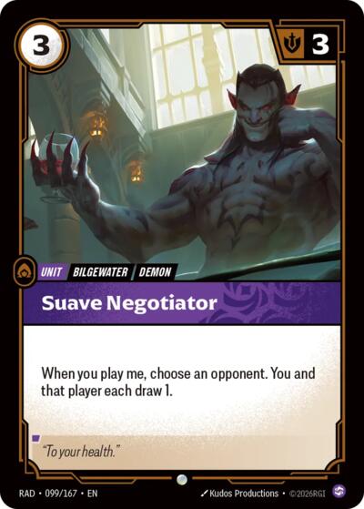 Radiance - 099/167 Suave Negotiator Common
