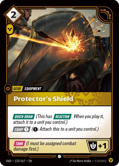 Radiance - 123/167 Protector's Shield Common