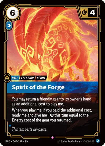 Radiance - 066/167 Spirit of the Forge Rare