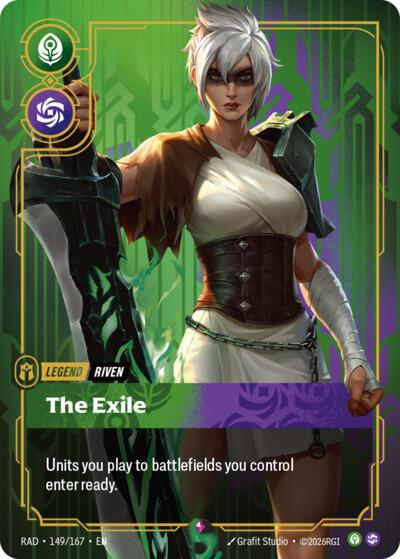 Radiance - 149/167 Riven, The Exile Rare