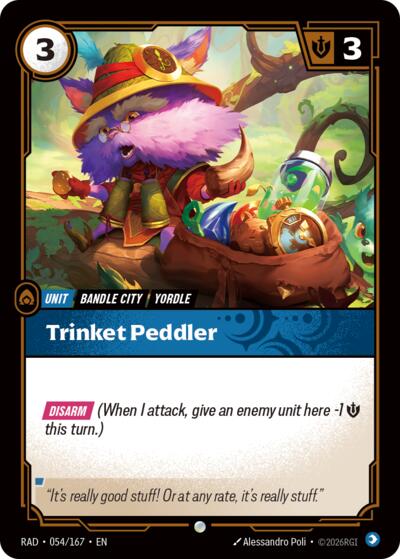 Radiance - 054/167 Trinket Peddler Common