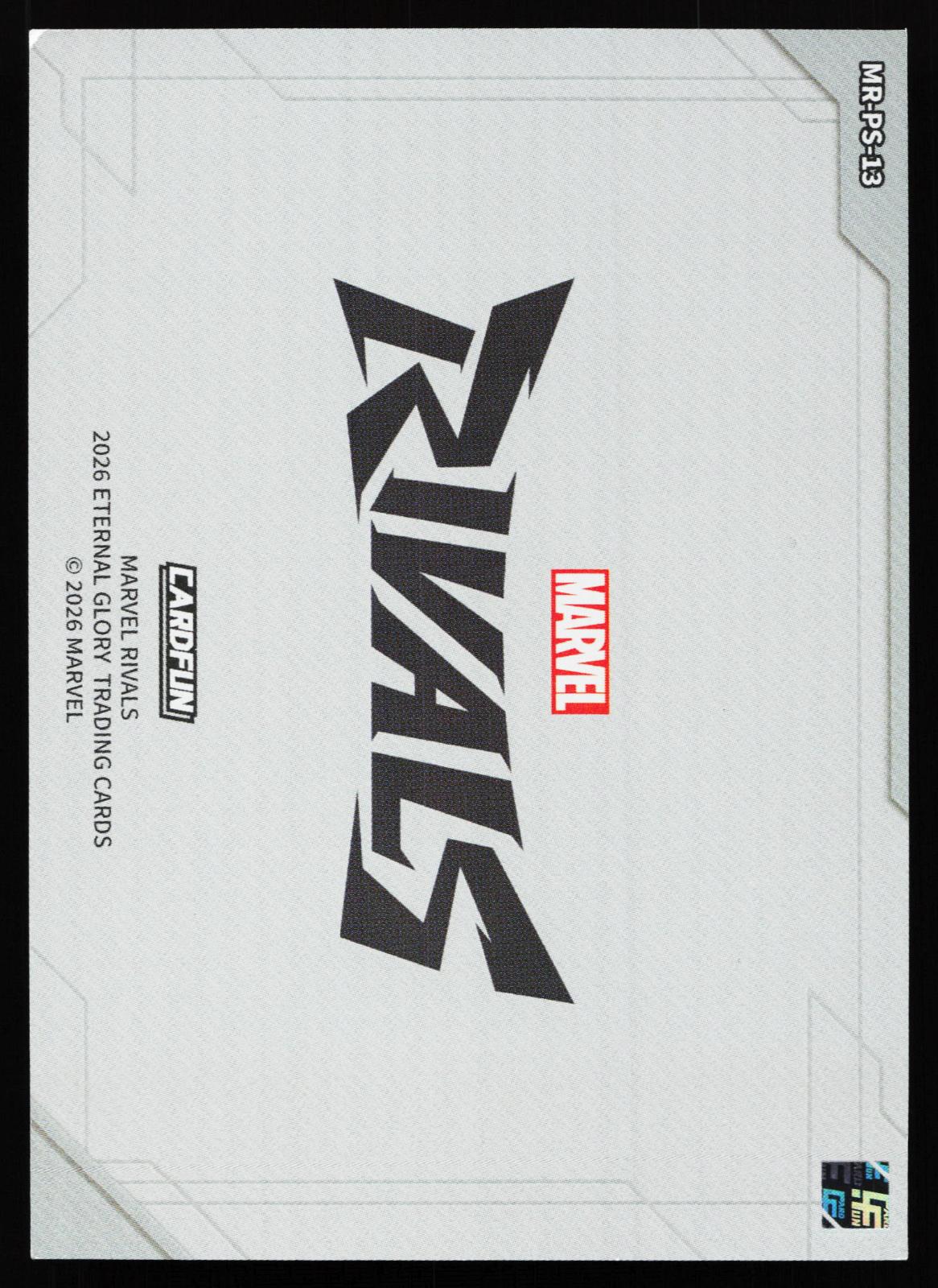 Cardfun Marvel Rivals MR-PS-13 Art Gallery #13 back
